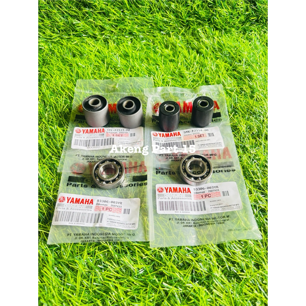 Bosh ส้อม+ยางติดตั้ง+วางติดตั้ง 6003 2PC Yamaha 5MX Mio Sporty Smile Mio Soul คาร์บูเรเตอร์ Fino คาร