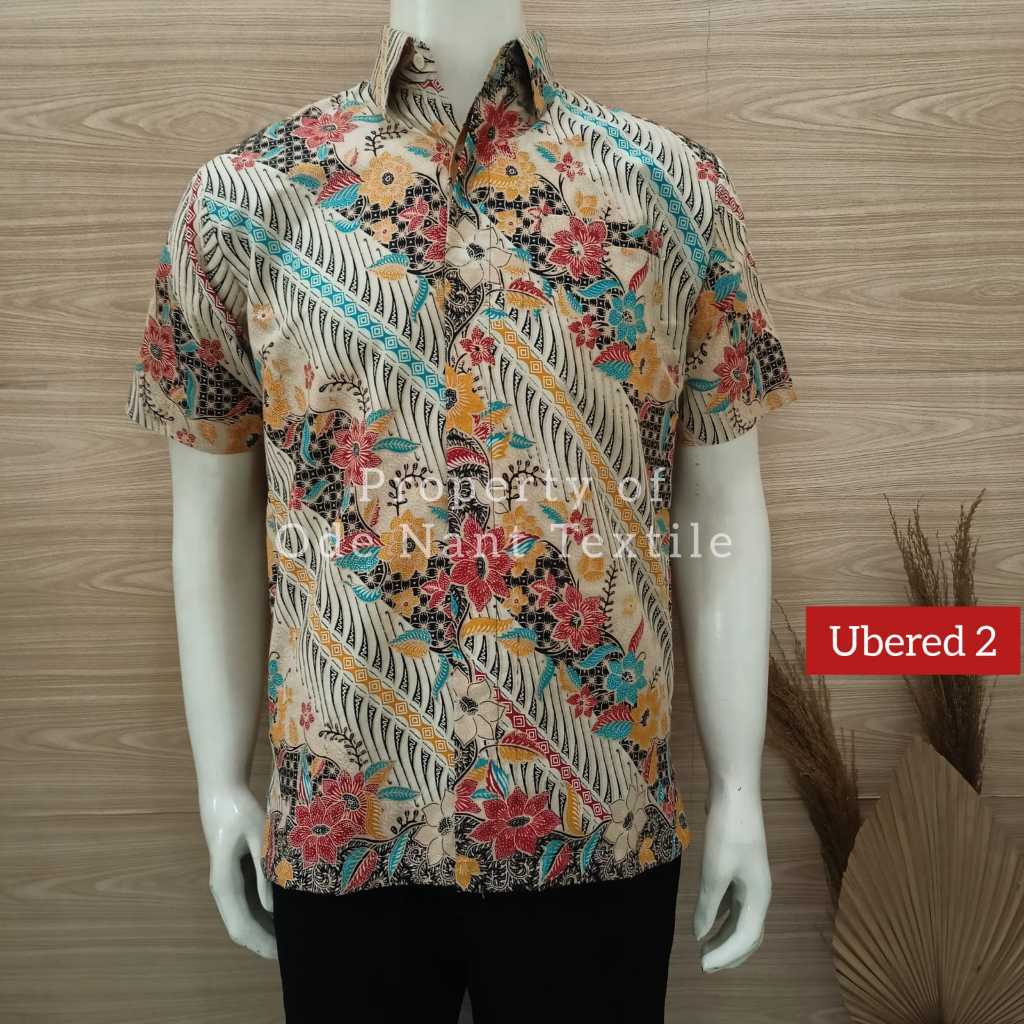 KEMEJA เสื้อค้างคาวสํานักงานเต็มรูปแบบสําหรับผู้ชายผู้ใหญ่, LD UP ถึง 124 ซม., UBERED & WHITE COMBI