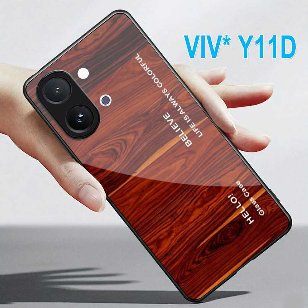 SoftCase Glass Kaca VIVO Y11D-VIVO Y11D - เคส HP VIVO Y11D-VIVO Y11D - N128