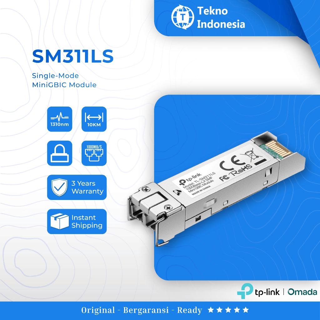 โมดูล MiniGBIC ของ TP-LINK TL-SM311LS