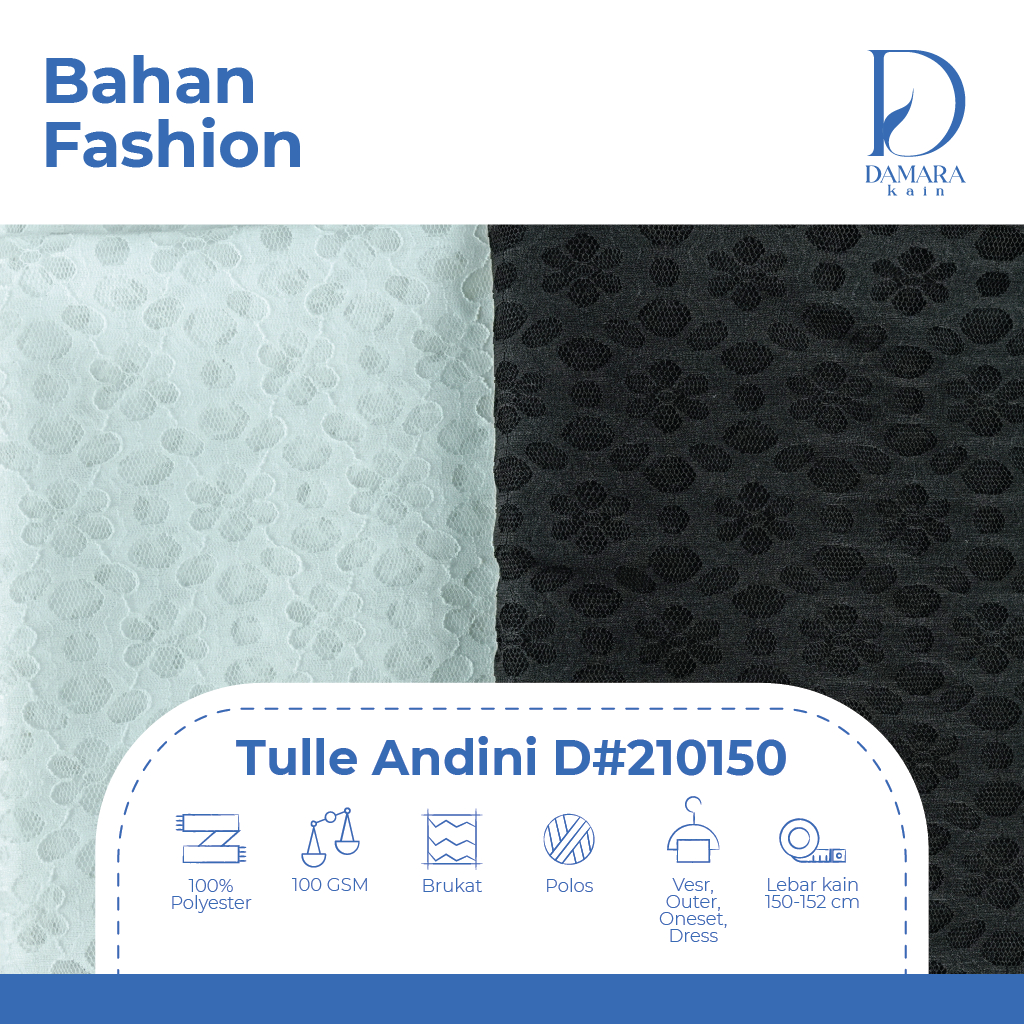 Andini D ผ้าทูล 210150
