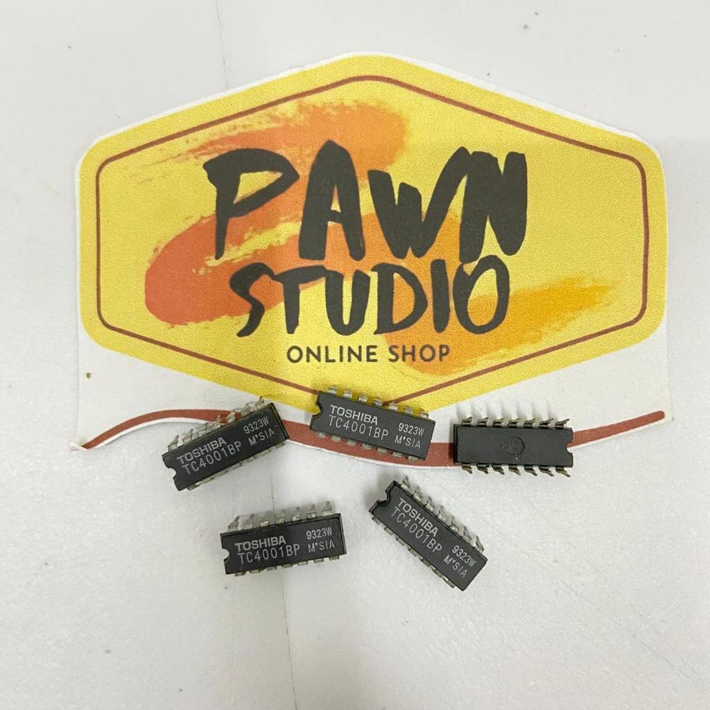 IC TC4001 / TC4001BP DIP14 - อะไหล่อิเล็กทรอนิกส์