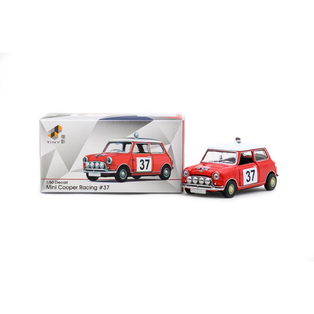TINY 1/50 MINI COOPER Mk 1 RED 37