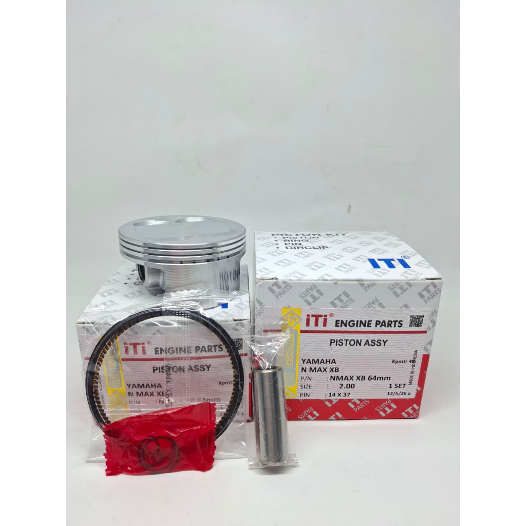 PISTON KIT SEHER SET NMAX XB 62 62.5 63 63.5 64 ORIGINAL ITI