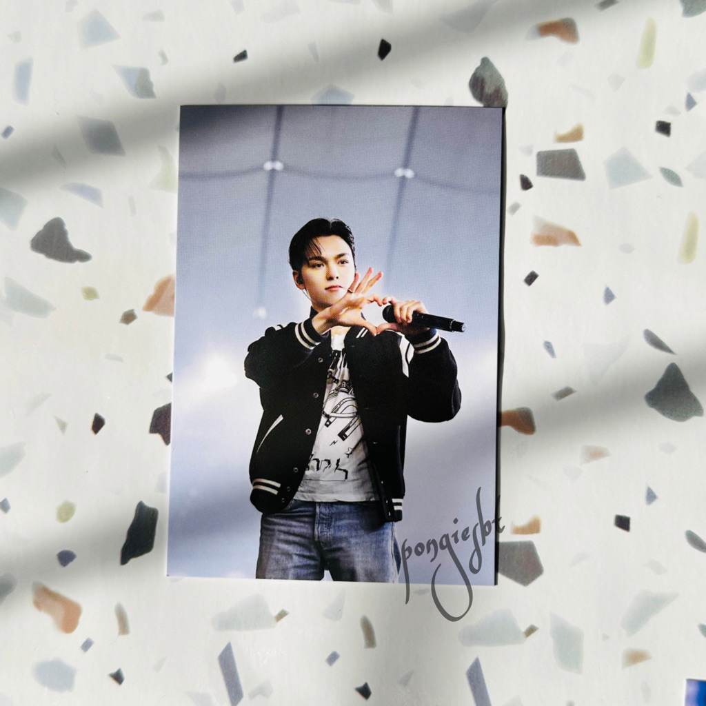 Photocard Official Seventeen Vernon Follow Fellow