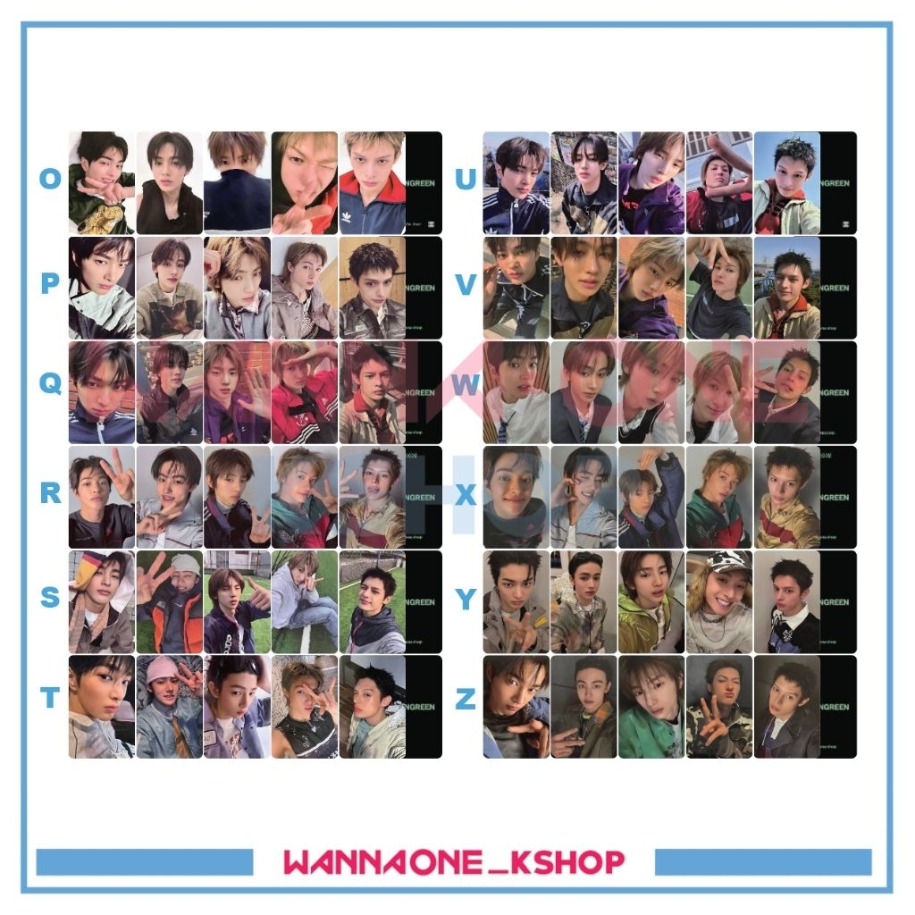 อัลบั้มป๊อปอัพ Photocard cortis GREENGREEN