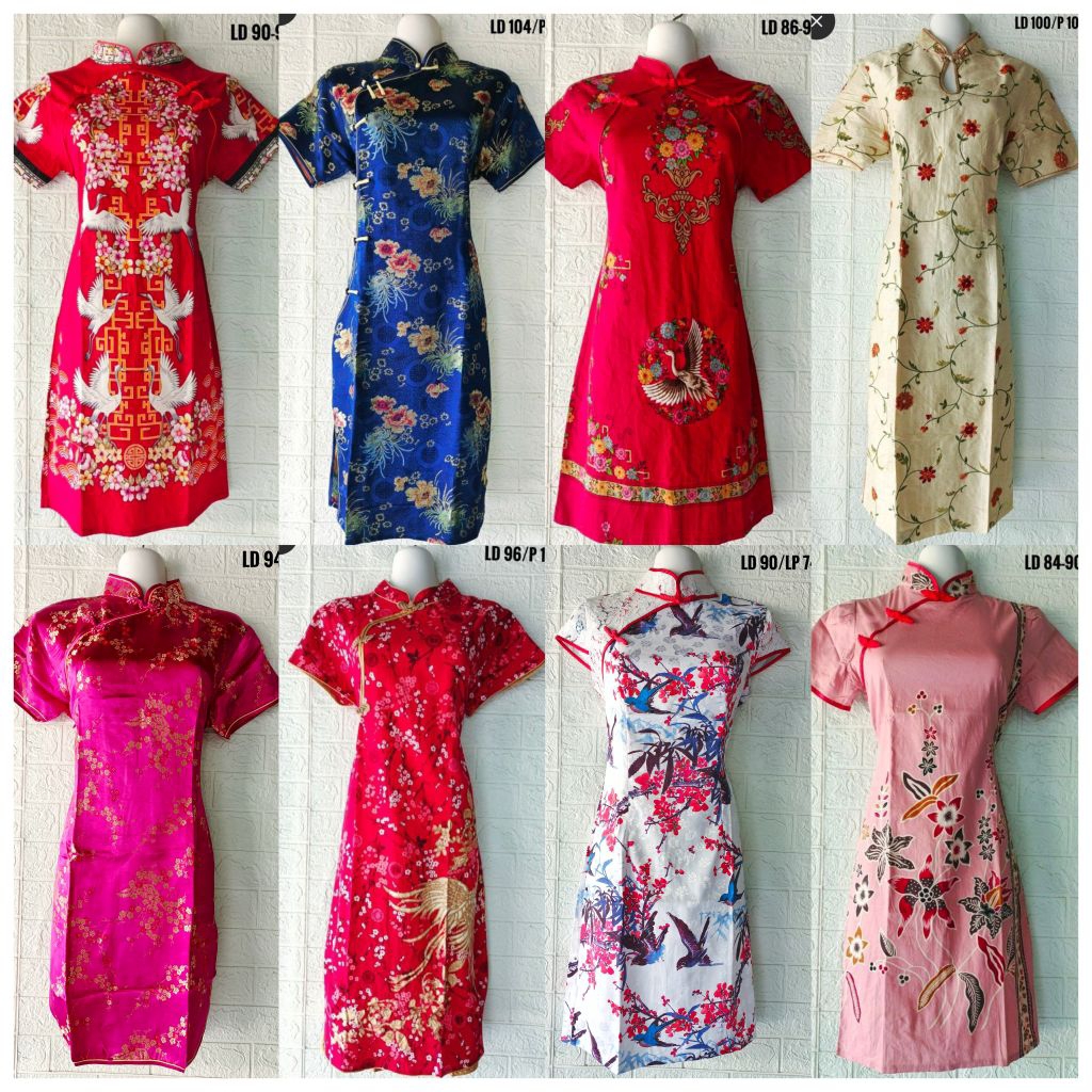 CHEONGSAM DRESS / QIPAO DRESS / ชุดจีน / ชุดสตรี