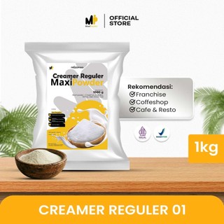 Creamer Reguler 1kg / Bubuk Krimer Terlaris / Non Dairy Creamer / MAXIPOWDER / BACA DESKRIPSI PRODUK