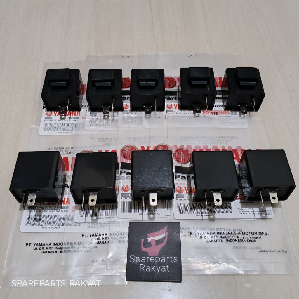 FLASHER SEN PLASER SEN RX KING RXK VIXION FIZR SCORPIO BYSON (WHOLESALE CONTENTS 10 ชิ้น)