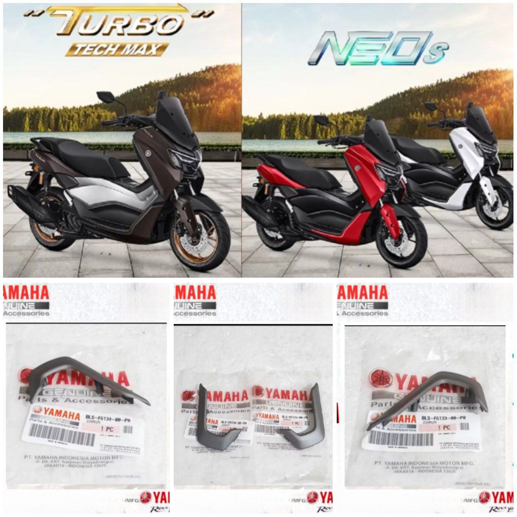 LIST COVER BLS-F6133-00-P0 BLS-F6134-00 LIST COVER RIGHT LEFT GREY NMAX NEO NEO S TURBO และ TURBO UL