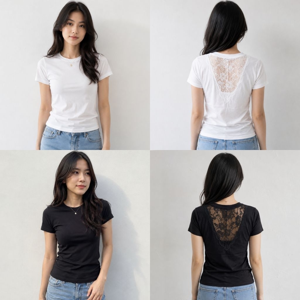 ITS ME BASIC LACE TOP (IMB008)
