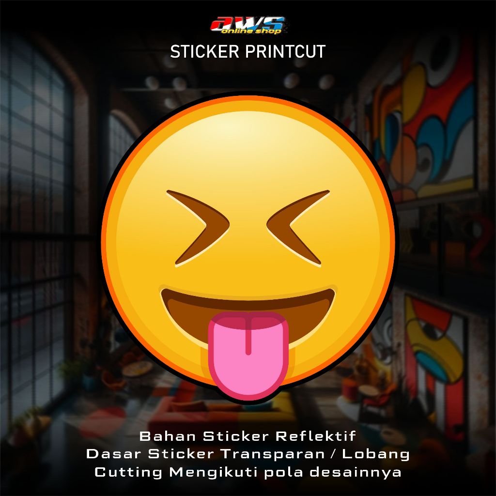 Smile Melet Emoji IPhone Sticker ตัวละครน่ารัก