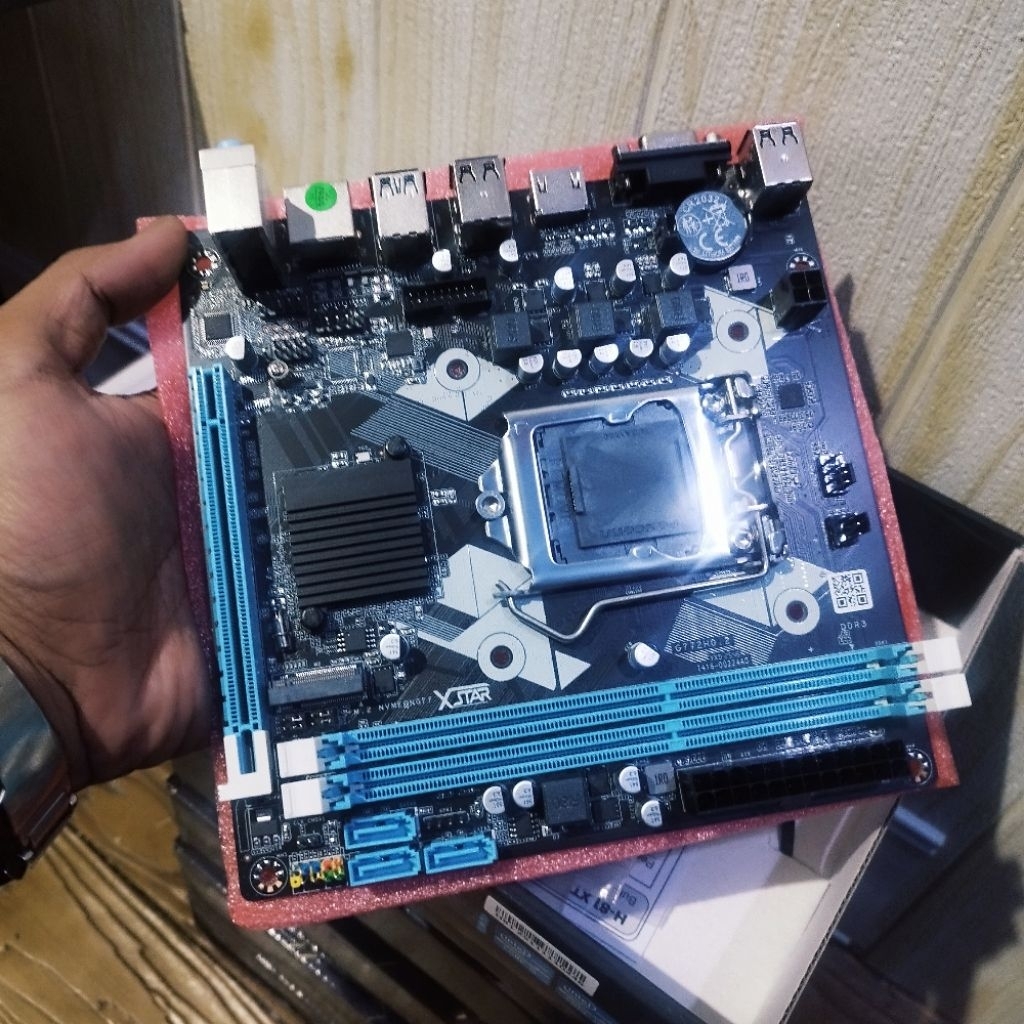 เมนบอร์ด X-Star H81 LGA1150 Haswell DDR3 Mobo H81 ใหม่