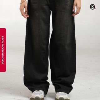 Pluviophile - Celana Baggy Jeans VOID - Madness Mind Series Denim Panjang Unisex Casual