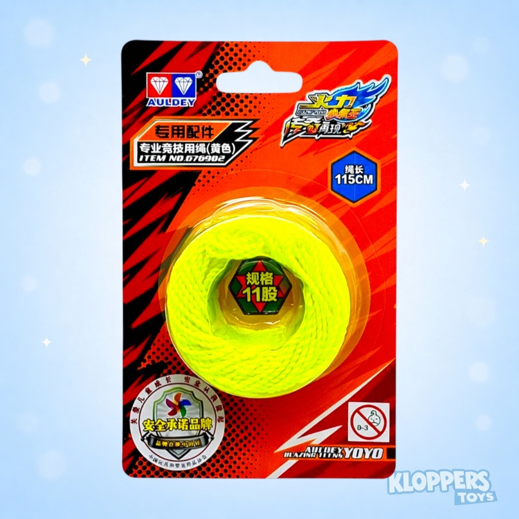 สายโยโย่ Auldey สีเขียวนีออน - สายโยโย่ Auldey Yoyo