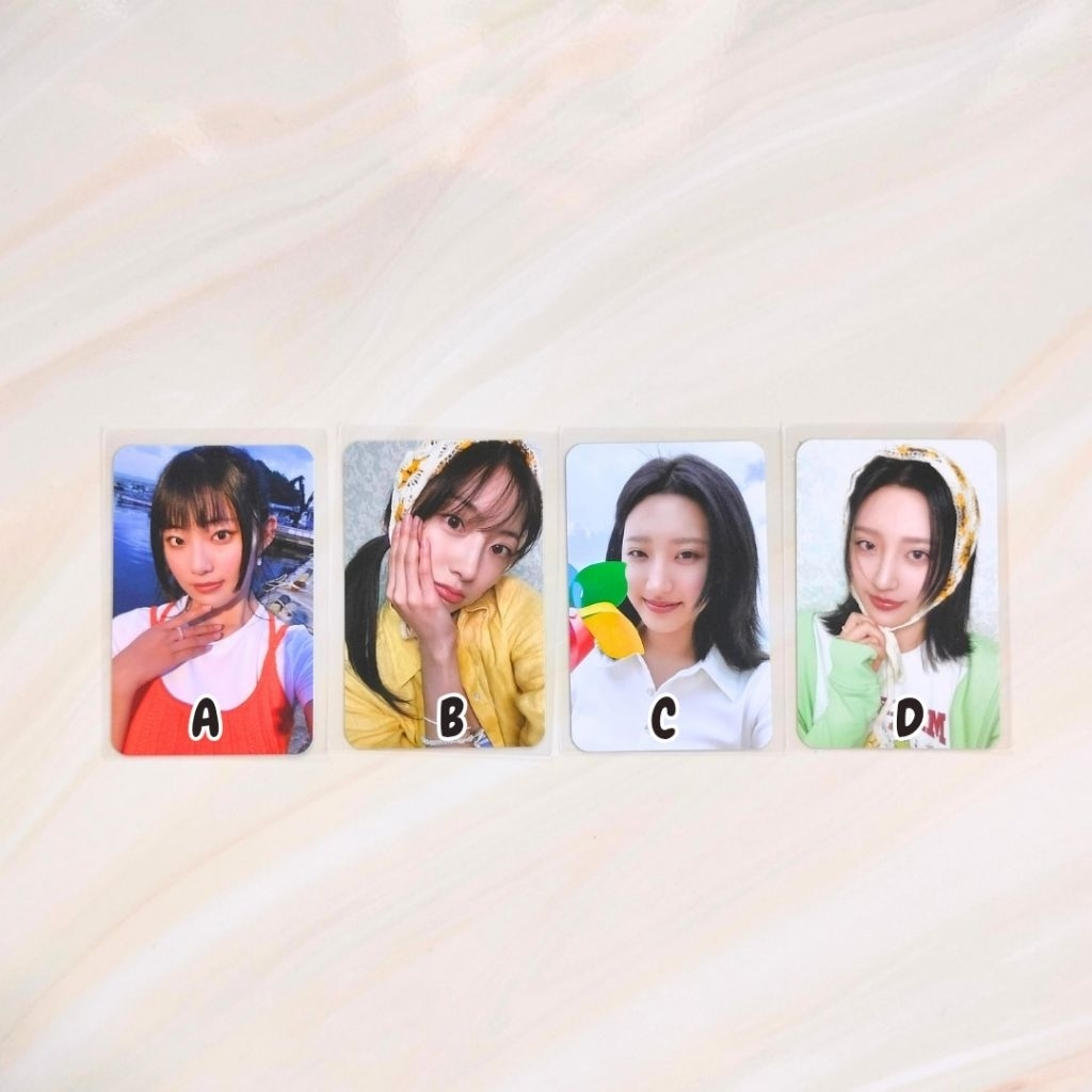 H1key Photocard อย่างเป็นทางการ Seoi Riina Hwiseo Yel อัลบั้มรักบทรักรถบรรทุกหรือเกลียดชังฝัน rose b