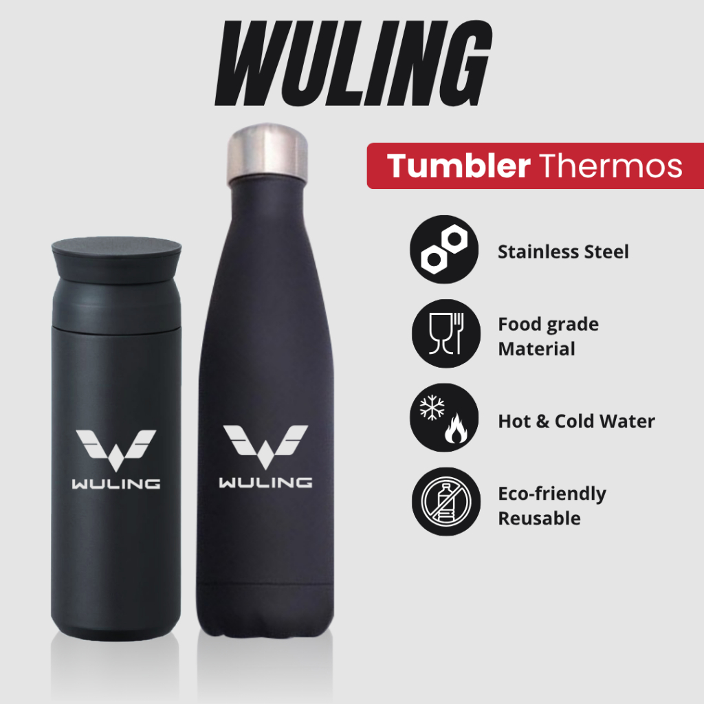 TERMOS WULING - TUMBLER THERMOS CUASTOM WULING DESIGN