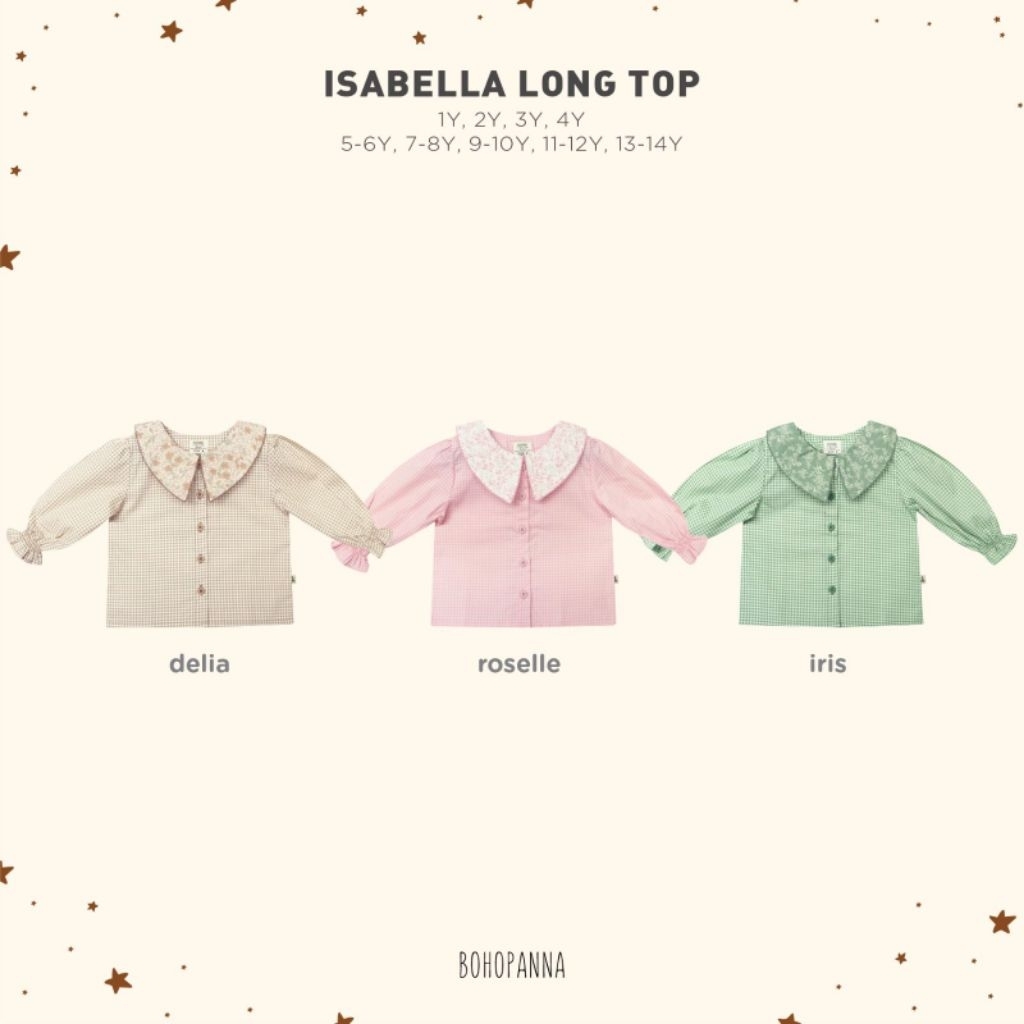 HILOLI - BOHOPNA ISABELLA LONG TOP