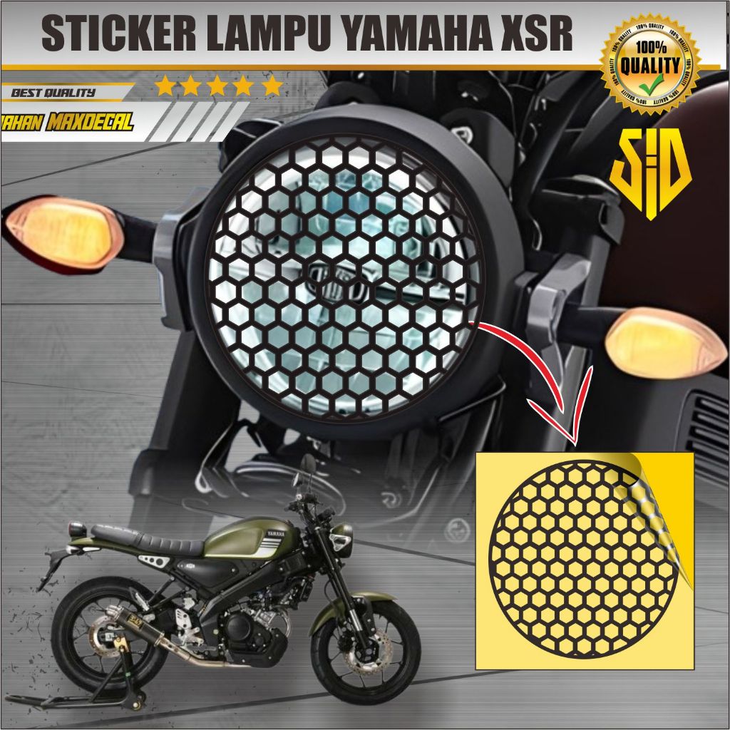 XRS LIGHT สติ๊กเกอร์หลากหลาย / YAMAHA XSR 155 สติ๊กเกอร์ไฟ / YAMAHA XSR LIGHT สติ๊กเกอร์ตัด / YAMAHA