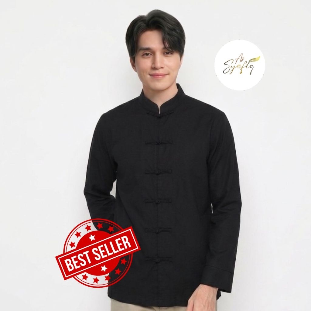 เสื้อ KEMEJA Chosam, เสื้อ koko, เสื้อ Chosam แขนยาว, เสื้อจีนดั้งเดิมล่าสุด, เสื้อ ipman