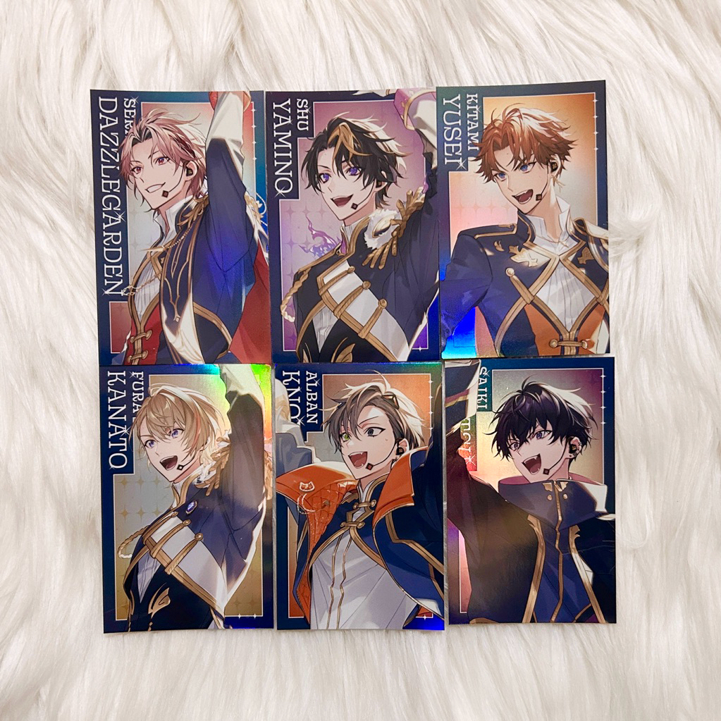 NIJISANJI JP EN Concerto การ์ด เชกิ โพลารอยด์