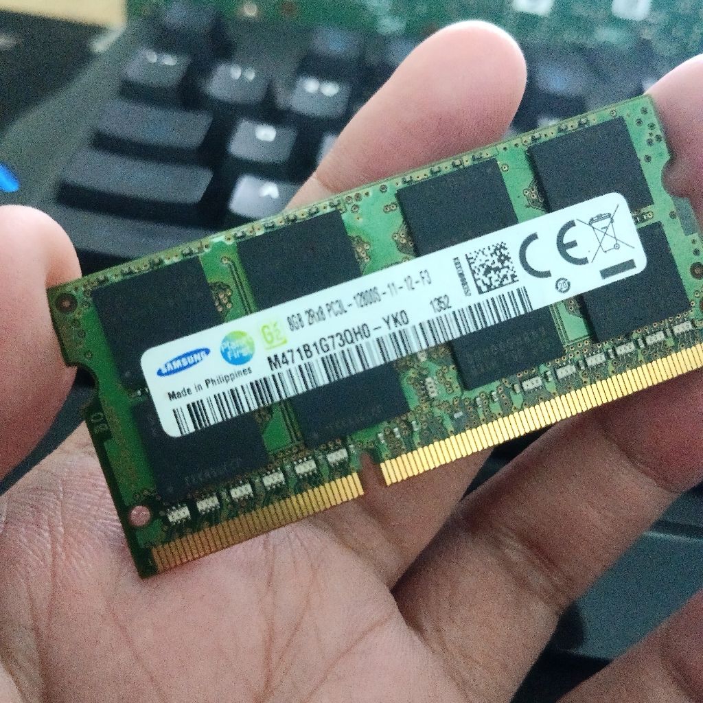 RAM Sodimm หน่วยความจําแล็ปท็อป Samsung 8GB DDR3 12800U ไม่ใช่ DDR4 DDR5 3200 3600 5600 6000 MHz