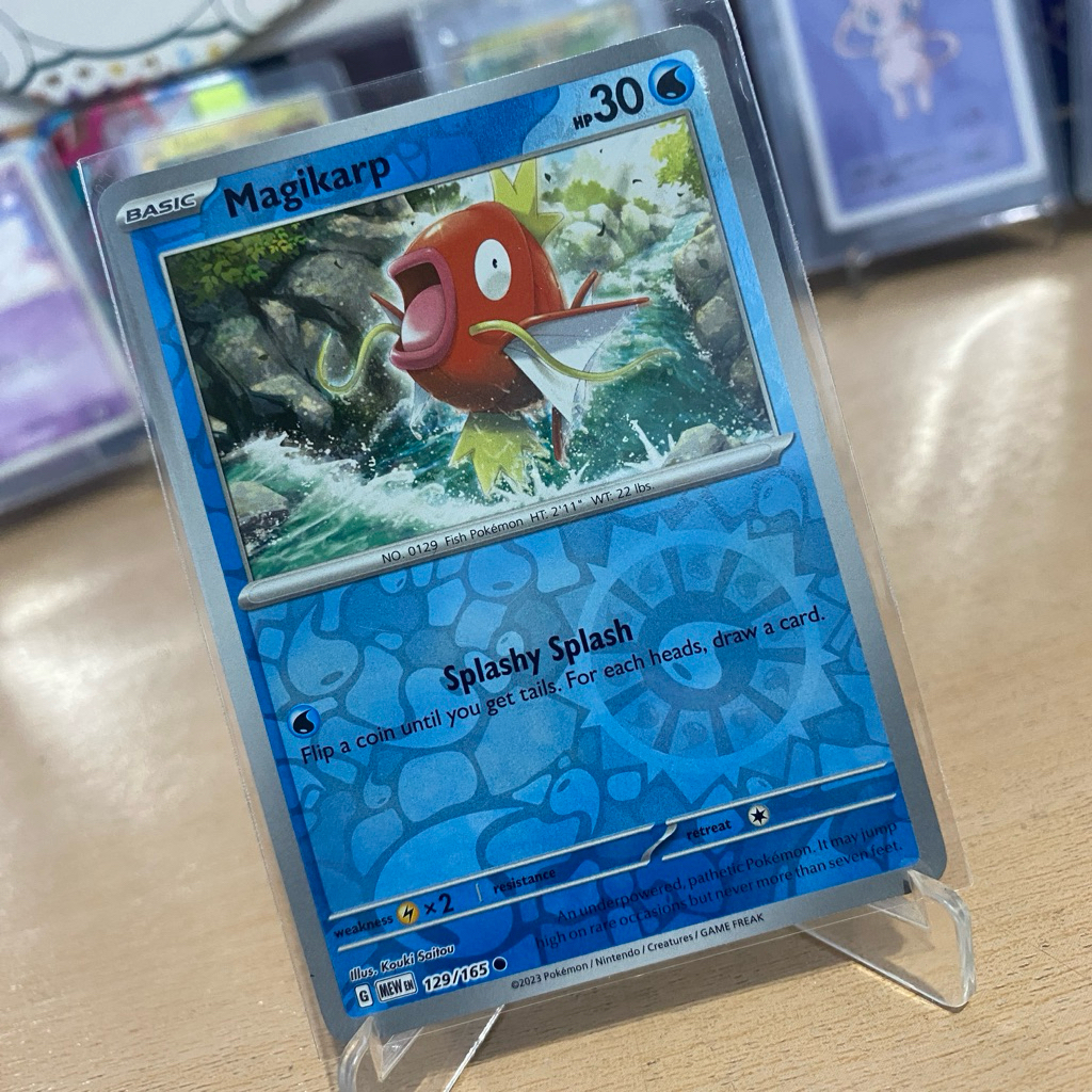 Magikarp 129 /165 Reverse Holo (MEW) TCG Pokemon 151 ENG 2023