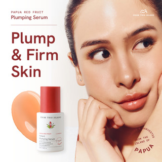From This Island Papua Red Fruit Potent Plumping Serum 20ml | Serum Anti-Aging Alternative Retinol Meremajakan & Mengencangkan Kulit
