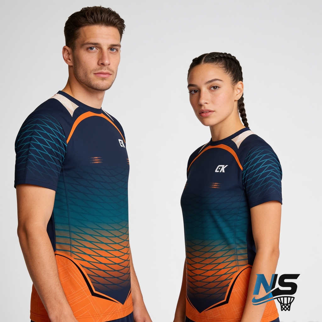 FULL PRINTING SPORTS T-SHIRT TRAINING JERSEY PRINTING