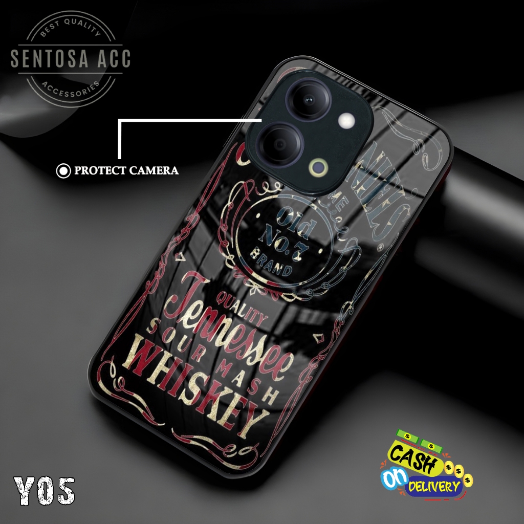 HP Sentosa_case - เคสโทรศัพท์แบบกระจกสําหรับ Vivo Y05 [S09]