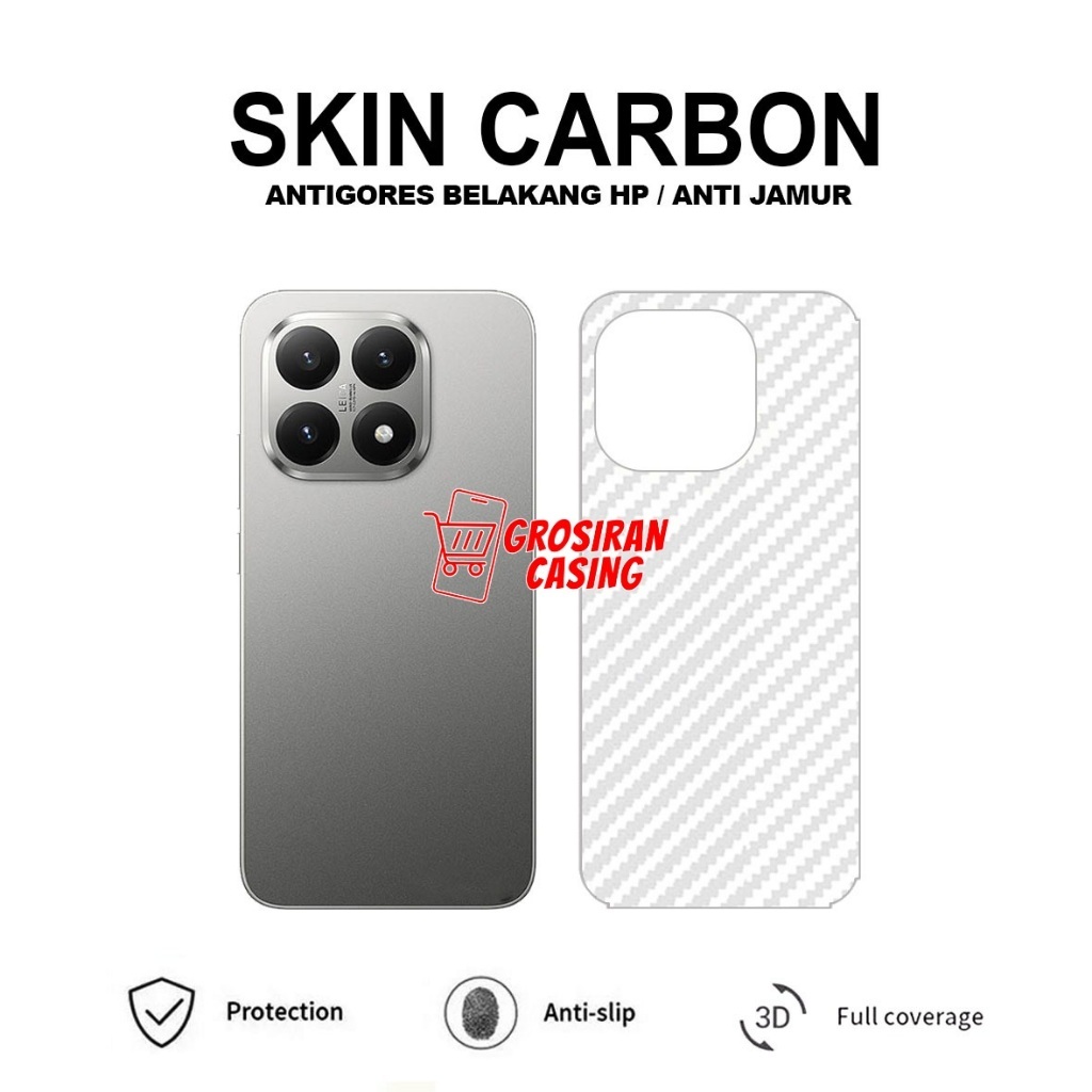 Xiaomi 15T Xiaomi 15T Pro Skin Carbon 3D Anti-scratch Back Skin Carbon Xiaomi 15T Xiaomi 15T Pro