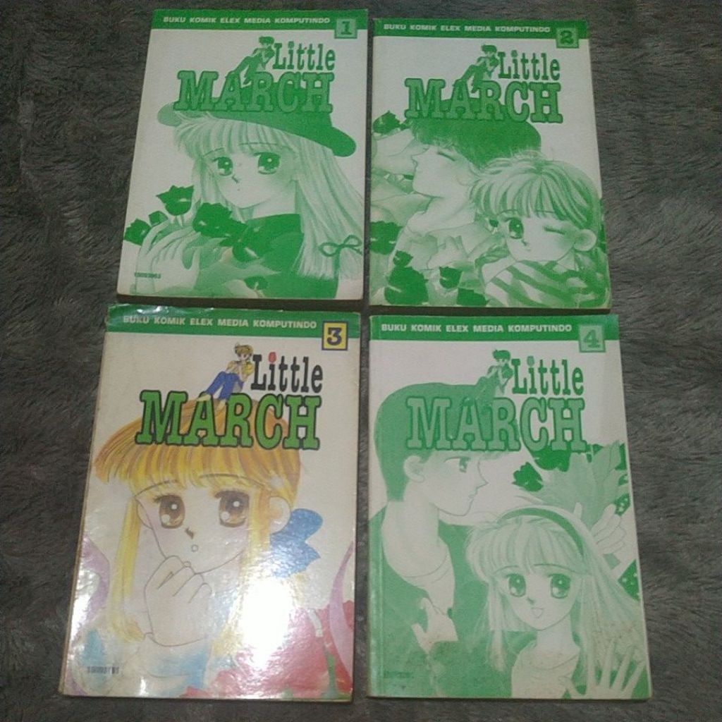 ชุดการ์ตูน Little March 1-4 ครบจบ