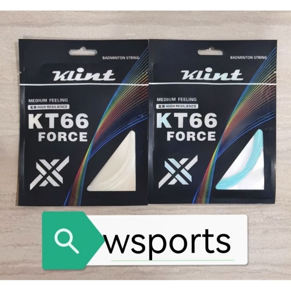 สายแบดมินตัน Klint KT66 FORCE ดั้งเดิม