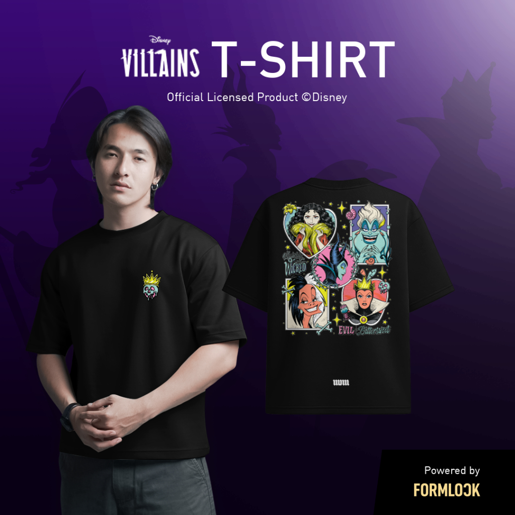 เสื้อยืด Void Minds Villains Edition Wicked