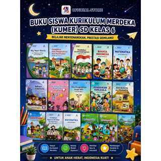 Buku Kurikulum Merdeka SD MI Kelas VI / 6 / – PA Islam Kristen Katolik / My Next Words 6 / IPA dan Sosial / Bahasa Indonesia / Matematika / Projek Pancasila / KEMENDIKBUD - KMD