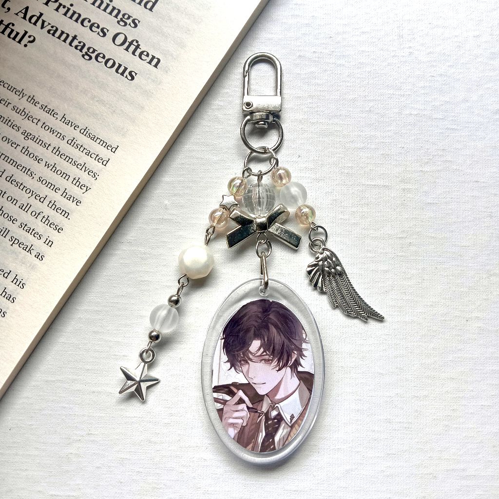 BAG CHARM/BEADS KEYCHAIN LORD OF MYSTERY