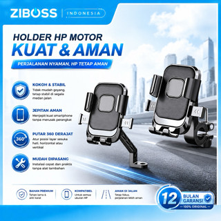 Motorcycle Stand Holder Hp Motor Stand Penyangga Handphone Braket Spion