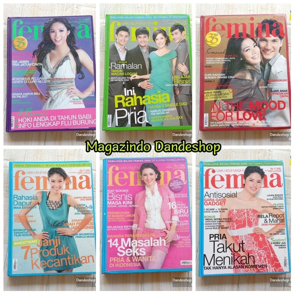 Femina Bundle มี 4 ฉบับ - เล่ม