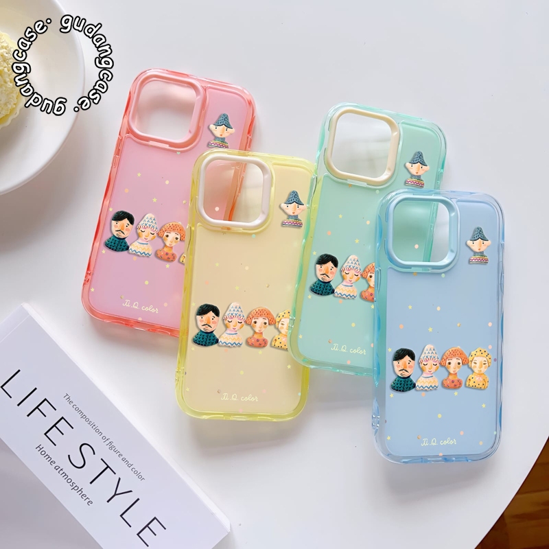 GC270 MOTIF CARTOON สไตล์ 2 IN 1 MACARON COMPATIBLE สําหรับ OPPO A1K A3S A3X A5 A5i A5S A5X A5 2025 