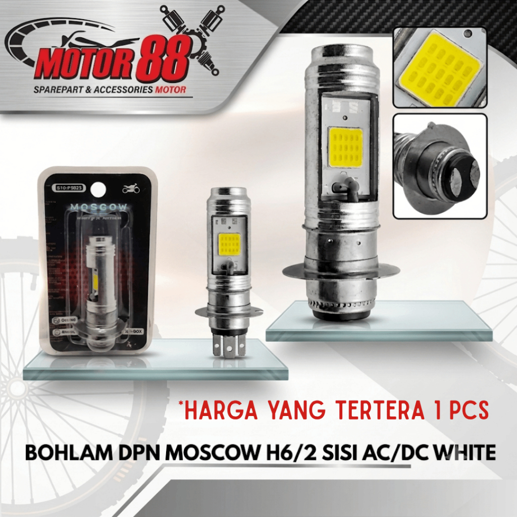 MOSCOW H6 2-SIDED ACDC WHITE FRONT BULB