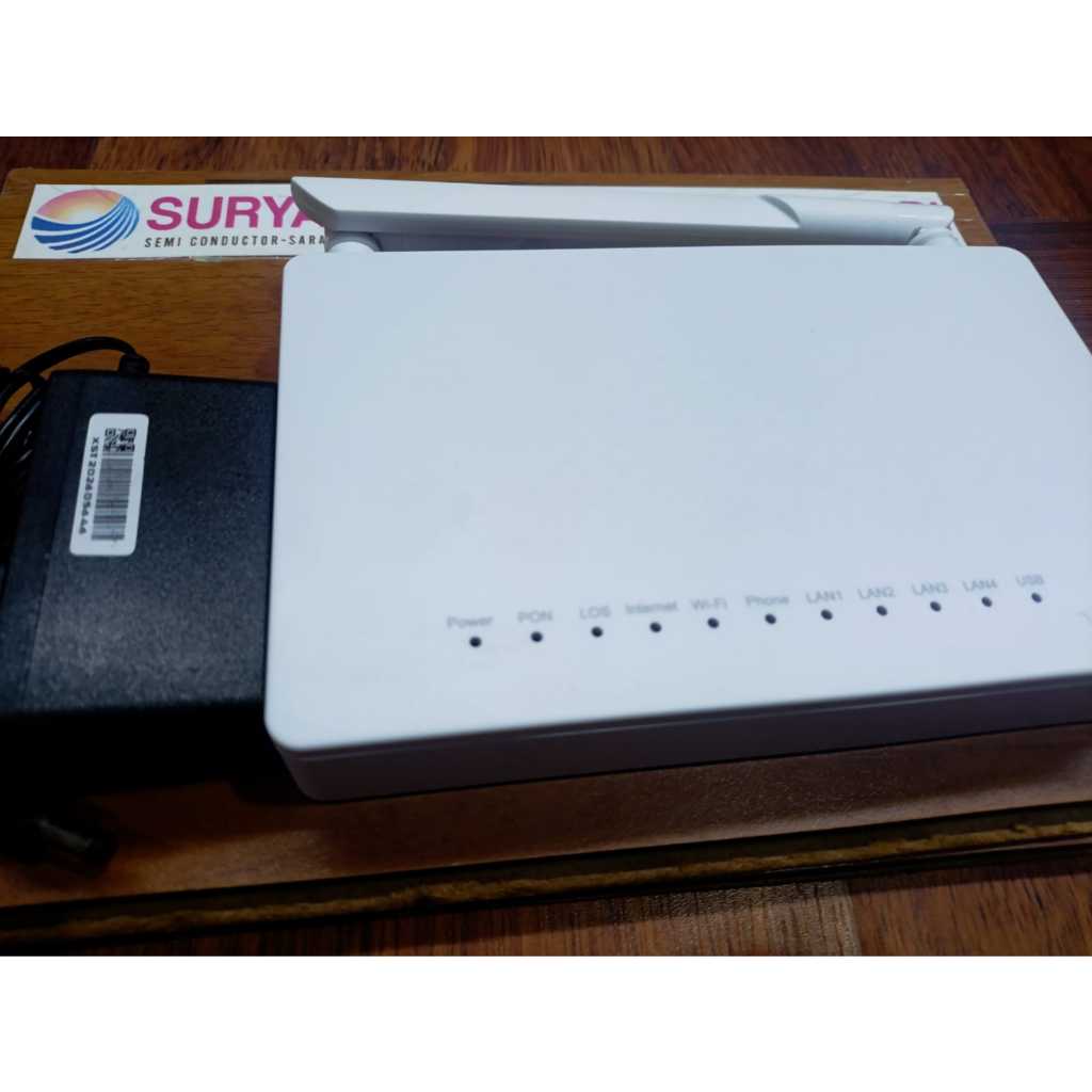 POSTEL MODEM XPON PLUS XSF609 JOS FULLSET (หน่วย+อะแดปเตอร์+กล่อง)