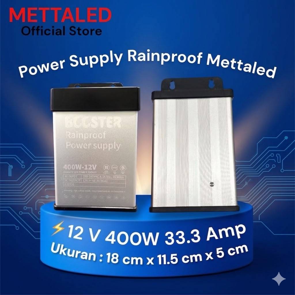 พาวเวอร์ซัพพลายกันฝนกลางแจ้ง 12V 400W