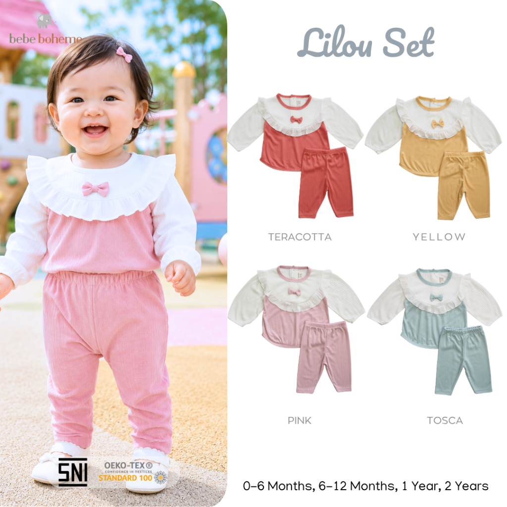 BEBE BOHEME - LILOU SET - ชุดเด็กผู้หญิง