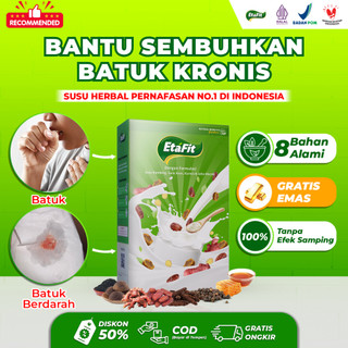 Obat Herbal Batuk Kronis Menahun Berlendir Berdarah Pilek - ETAFIT Susu Kambing Etawa 100% Original