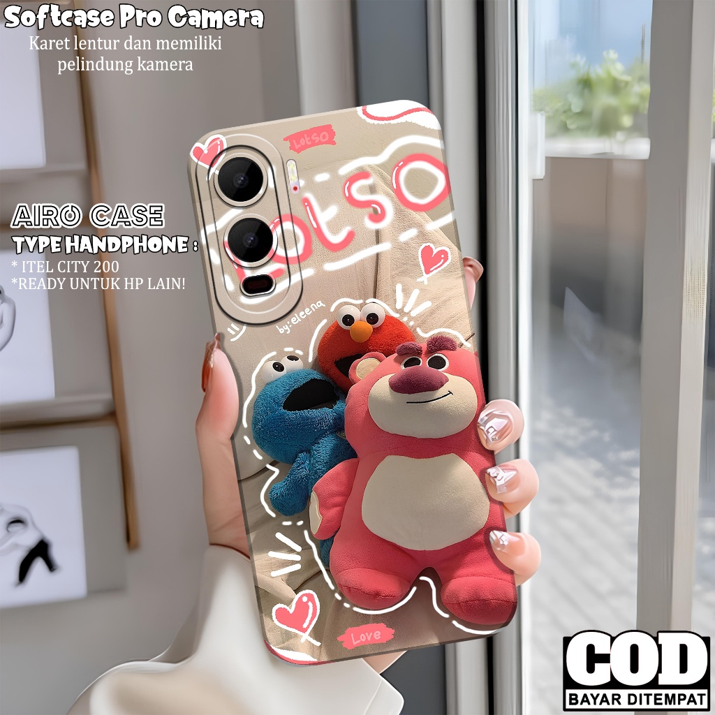 เคส HP ล่าสุด ITEL CITY 200 - เคส ITEL CITY 200 - เคสแฟชั่นการ์ตูน - เคส ITEL CITY 200 - Pro Camera 