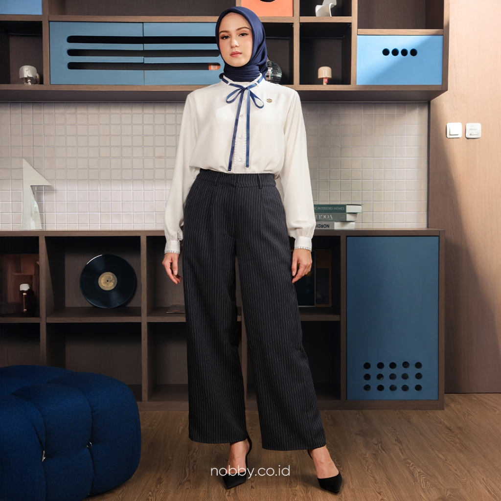 KEMEJA Nobby Jana เสื้อผู้หญิงเสื้อ Poly Ultimate วัสดุ