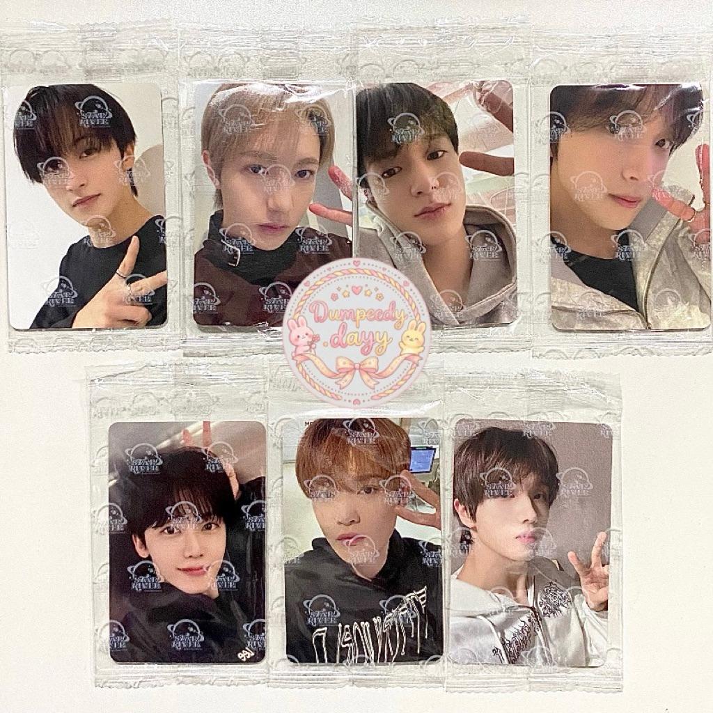 [SEALED] Photocard Mark Renjun Jeno Haechan Jaemin Chenle Jisung NCT Dream POB Benefit Starriver 1.0