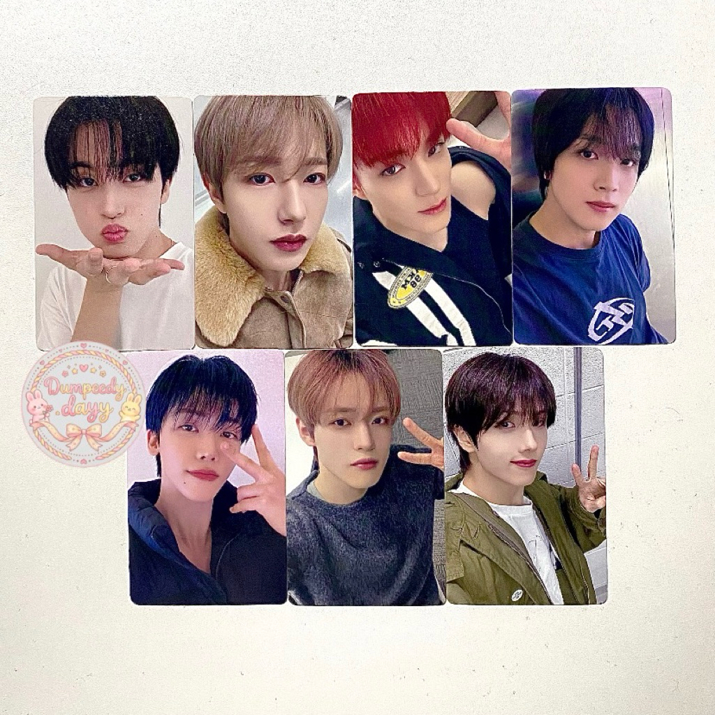 Photocard Mark Renjun Jeno Haechan Jaemin Chenle Jisung NCT Dream POB Benefit Jump Up Video Call Eve