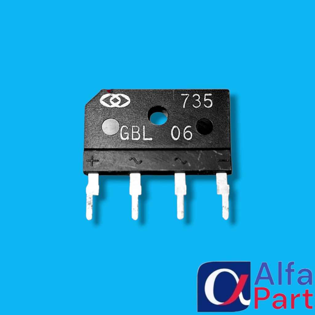 4 CAMPER SHORT LEGS COMB DIEDE 4A 600V GOOD COMB DIODE