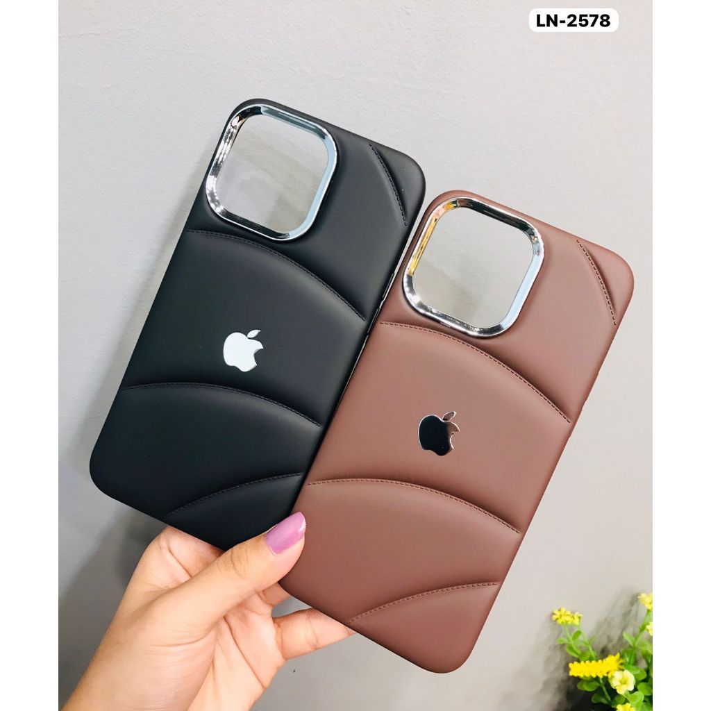 (LN-2578) CASE MANTTON DOWN 3D JACKET IPHONE